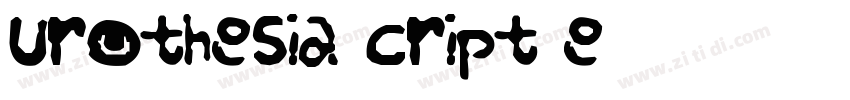 Aurothesia Script Re字体转换